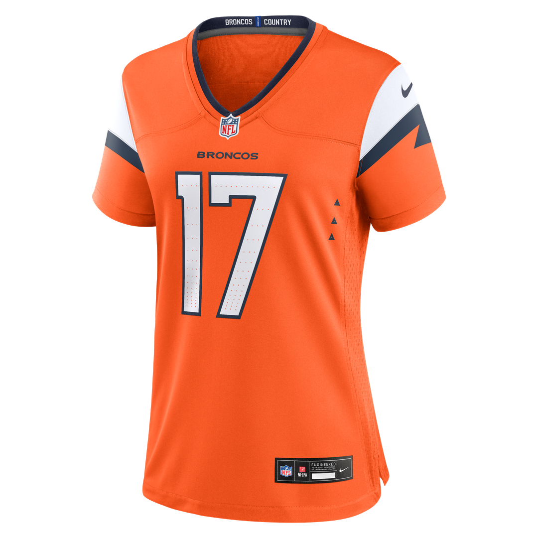 Lil'Jordan Humphrey Denver Broncos Nike Women's Team Game Jersey -  Orange