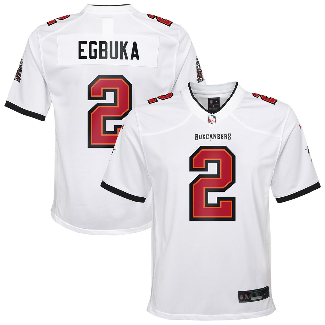 Emeka Egbuka Tampa Bay Buccaneers Nike Youth Team Game Jersey - Orange