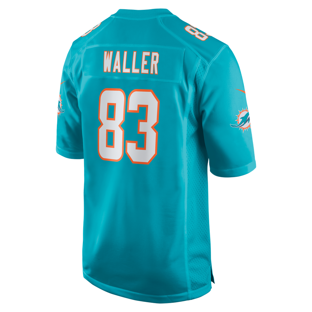Darren Waller Miami Dolphins Nike Team Game Jersey -  Aqua