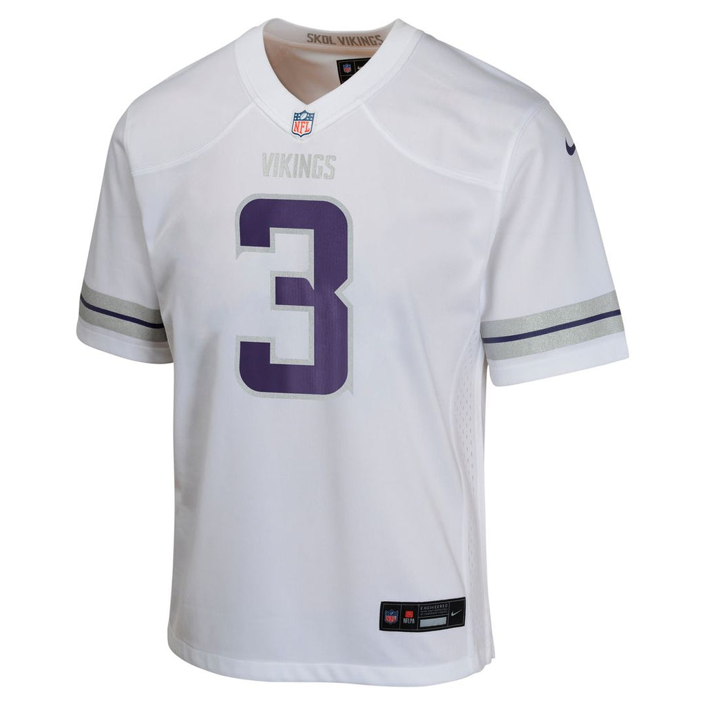 Jordan Addison Minnesota Vikings Nike Youth Game Jersey - Purple