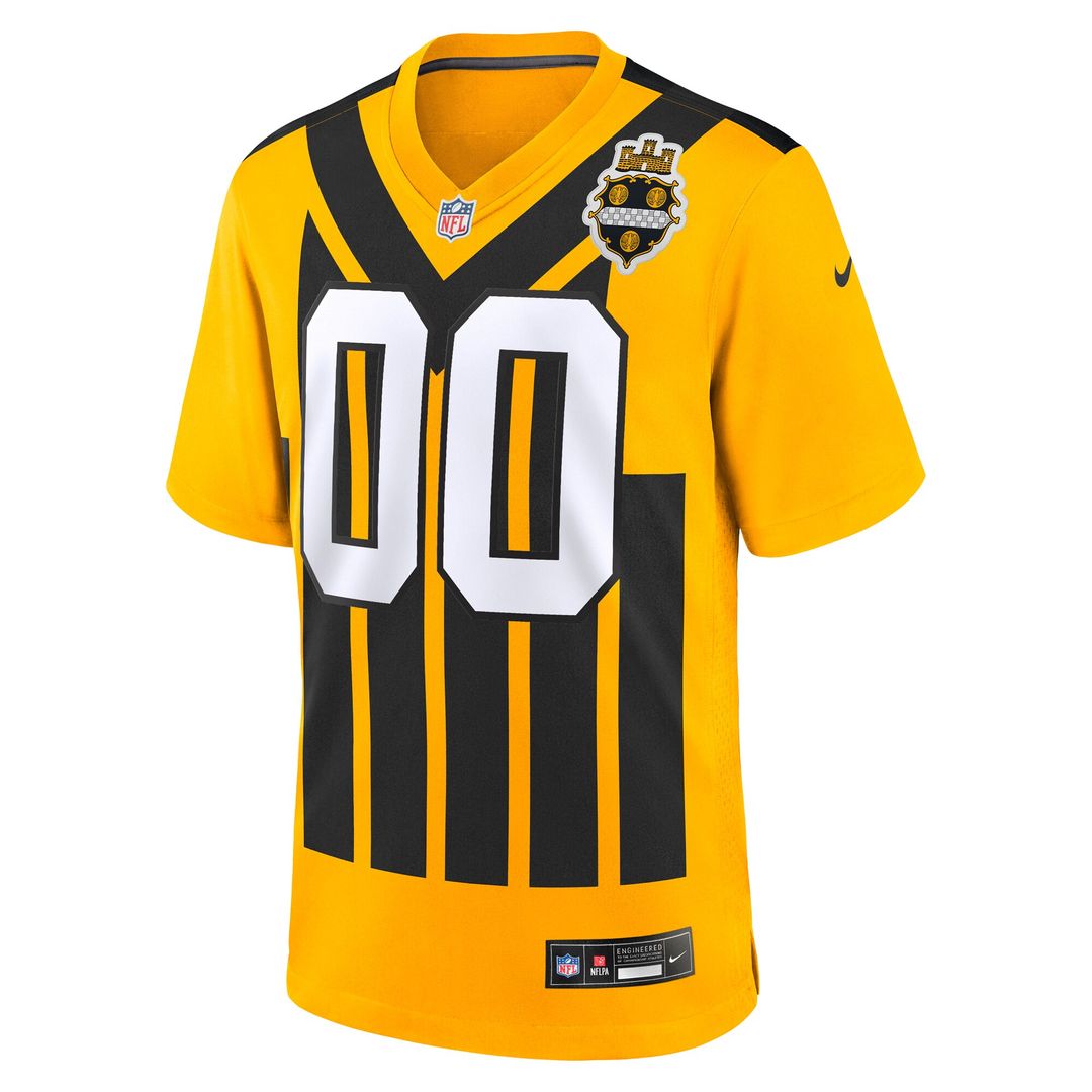 Pittsburgh Steelers Nike Youth Alternate 1933 Throwback Game Custom Jersey - Gold