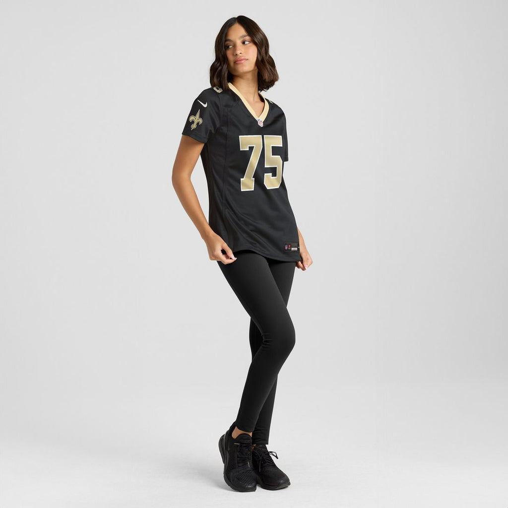 Taliese Fuaga New Orleans Saints Nike Women's  Game Jersey -  Black