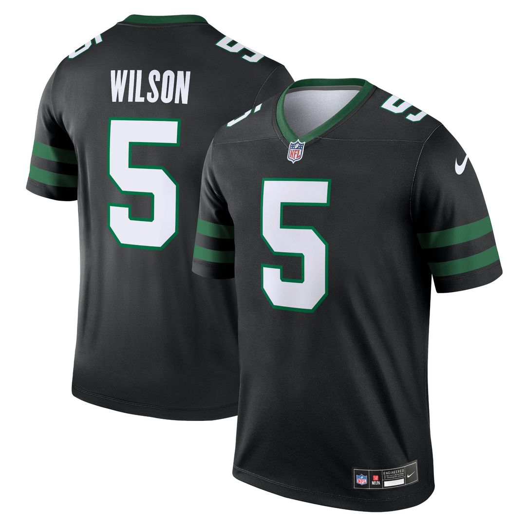 Garrett Wilson New York Jets Nike Legend Player Performance Top - Green