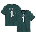 Jalen Hurts Philadelphia Eagles Nike Preschool Team Game Jersey - Midnight Green