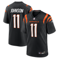 Josh Johnson Cincinnati Bengals Nike Team Game Jersey -  Black