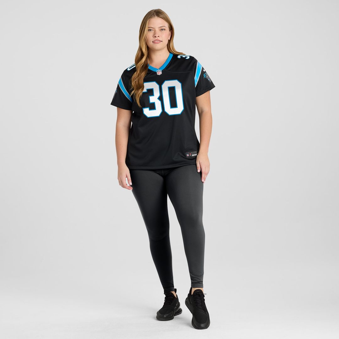 Chuba Hubbard Carolina Panthers Nike Women's Alternate Game Jersey -  Blue