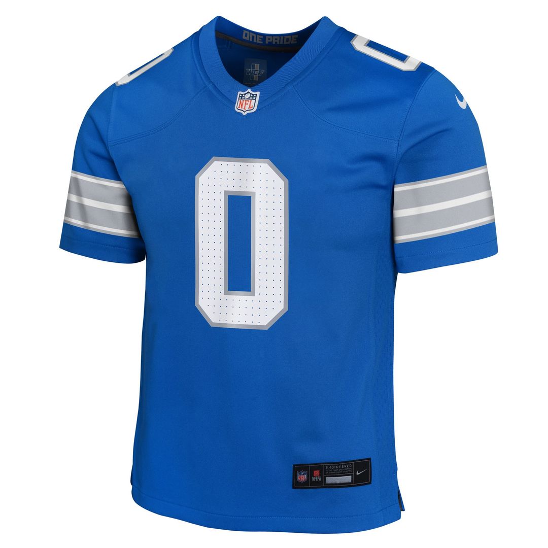 Jahmyr Gibbs Detroit Lions Nike Youth Game Jersey - Black