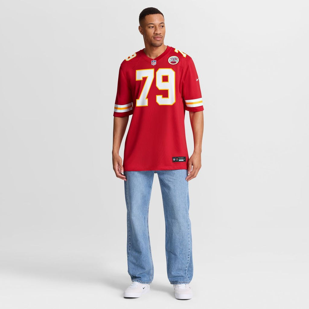 Esa Pole Kansas City Chiefs Nike Team Game Jersey -  Red