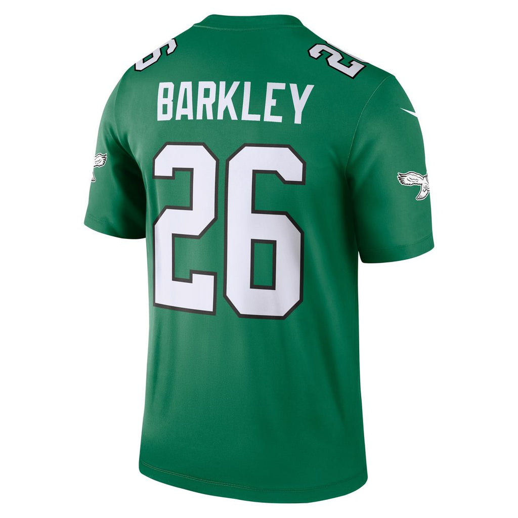 Saquon Barkley Philadelphia Eagles Nike  Legend Player Performance Top - Midnight Green