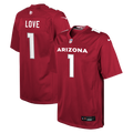 Jeremiyah Love Arizona Cardinals Nike Youth Team Game Jersey - Cardinal