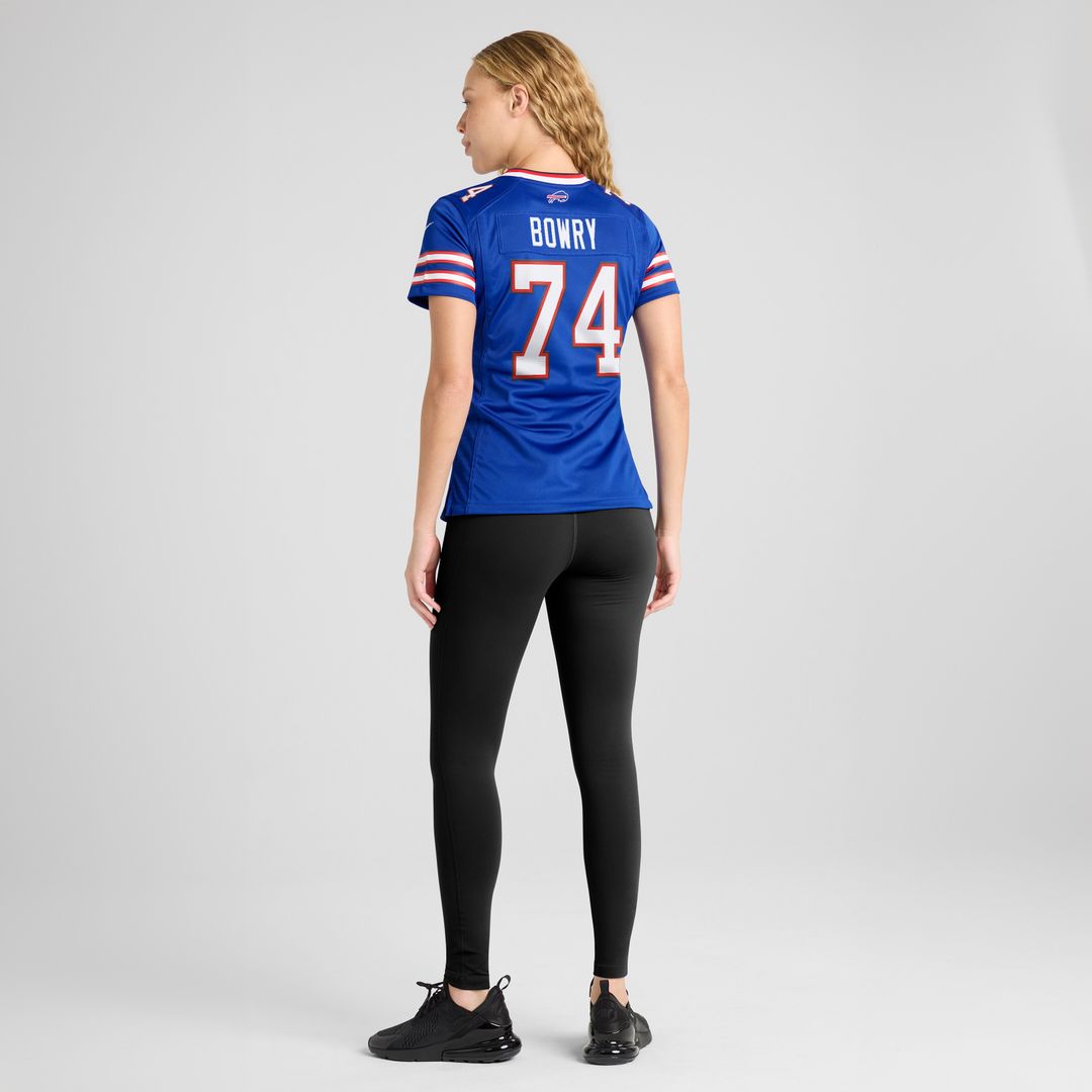 Jude Bowry Buffalo Bills Nike Women's Team Game Jersey -  Royal