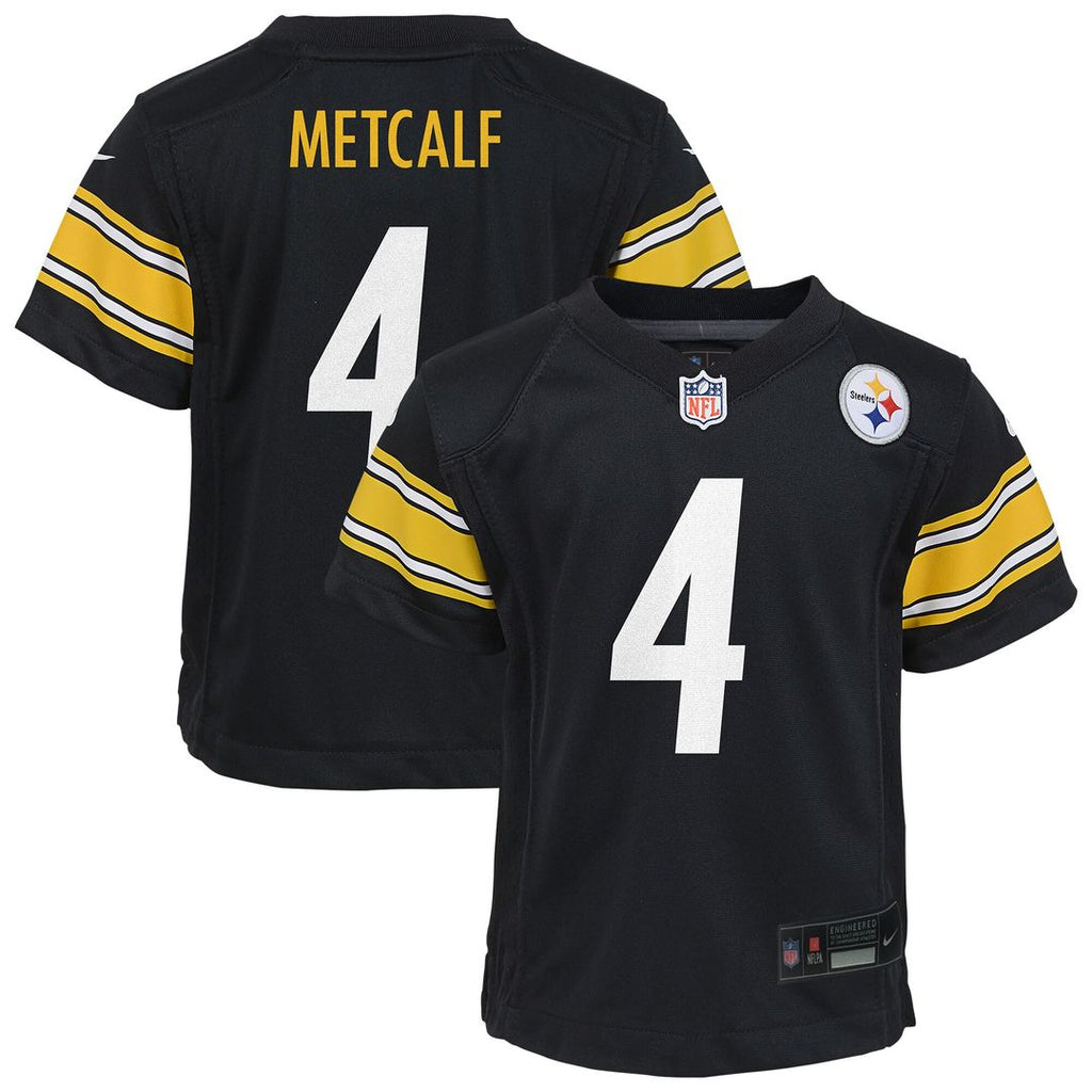 D.K. Metcalf Pittsburgh Steelers Nike Infant Team Game Jersey - Black