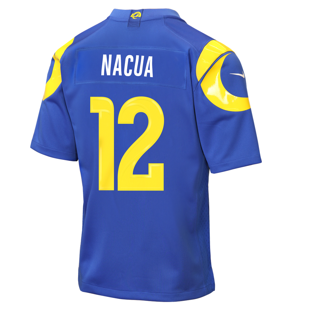 Puka Nacua Los Angeles Rams Nike Youth Game Jersey - White