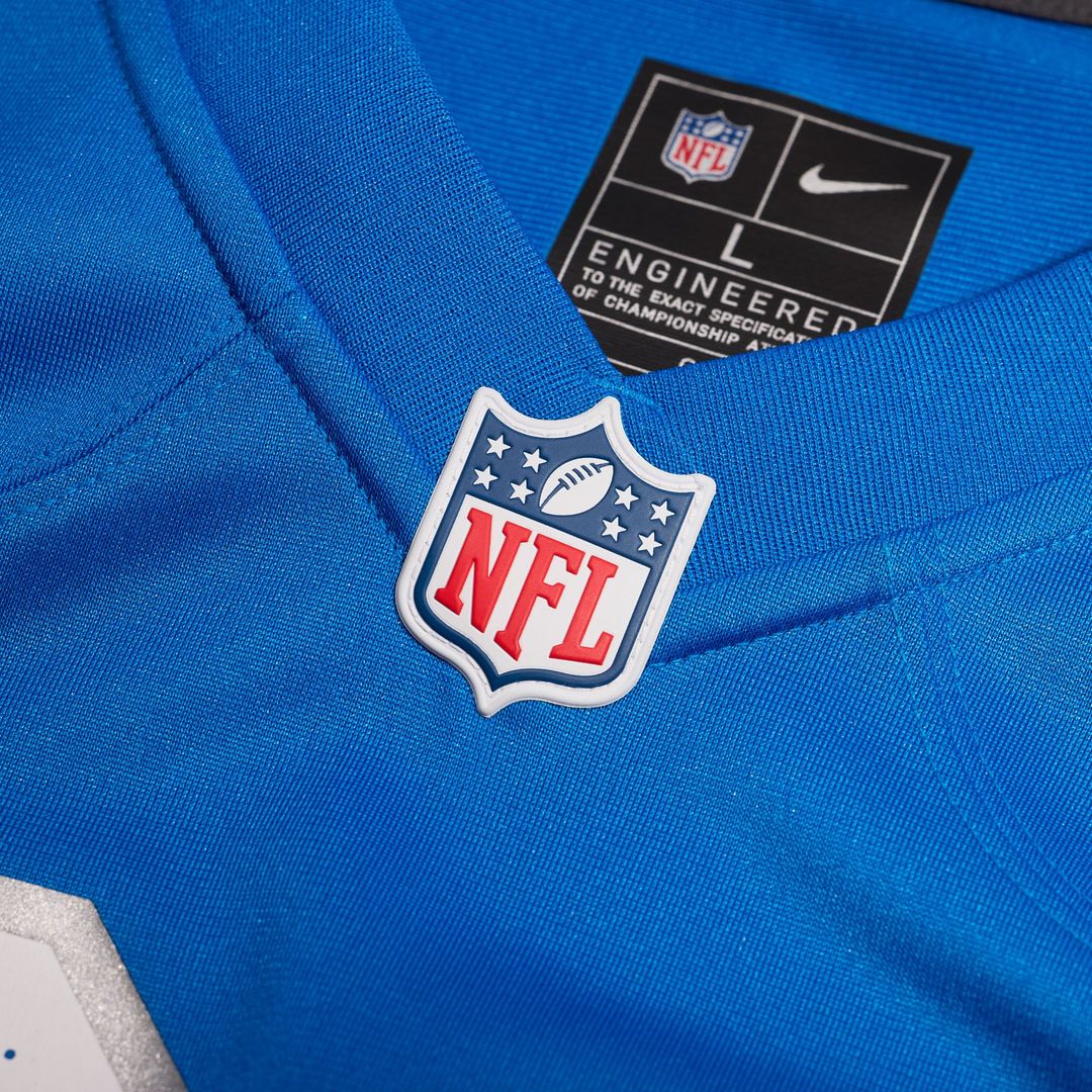 Taylor Decker Detroit Lions Nike Team Game Jersey -  Blue