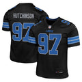 Aidan Hutchinson Detroit Lions Nike Youth Game Jersey - Black