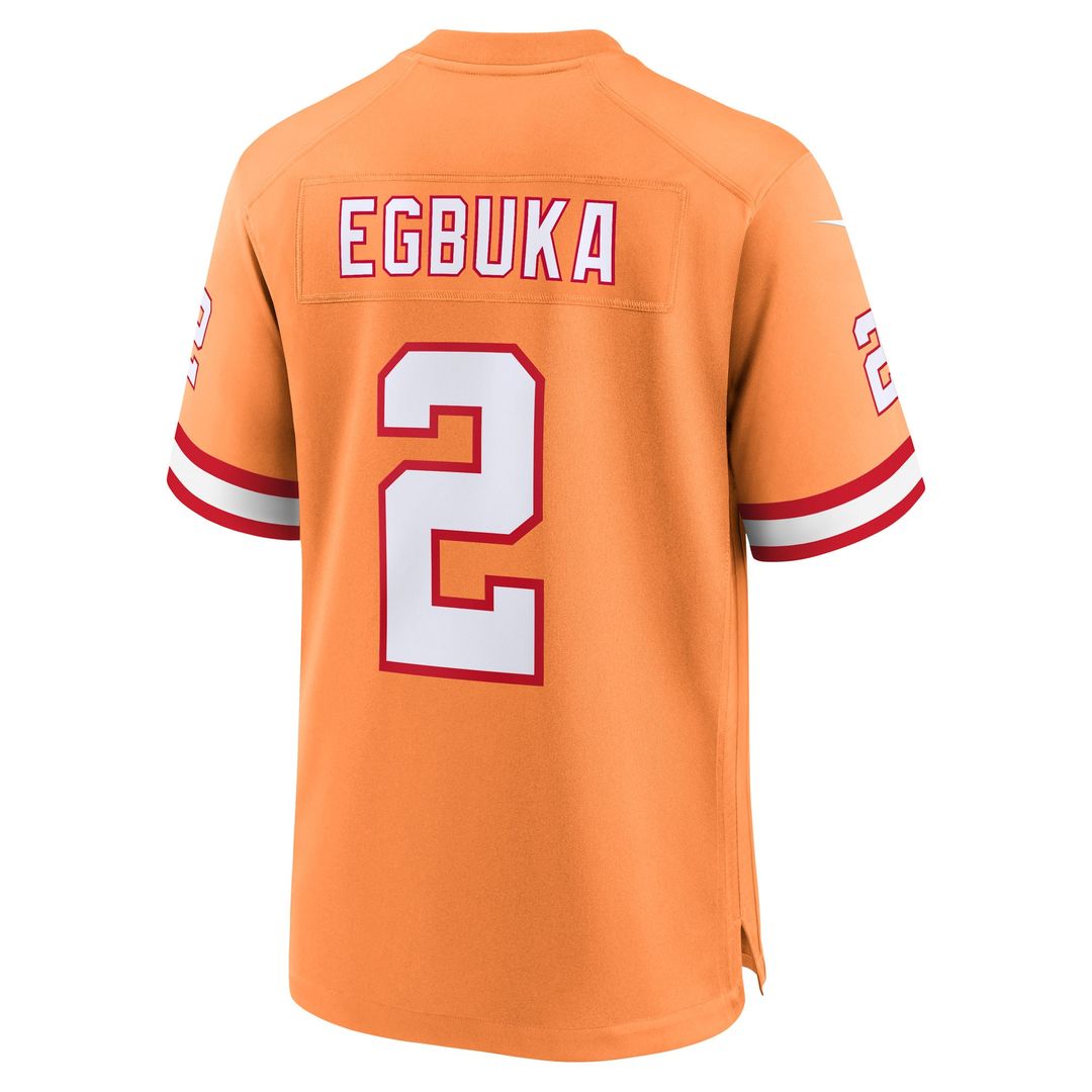 Emeka Egbuka  Tampa Bay Buccaneers Nike Team  Game Jersey -  Red