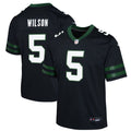 Garrett Wilson New York Jets Nike Youth Game Jersey - Black