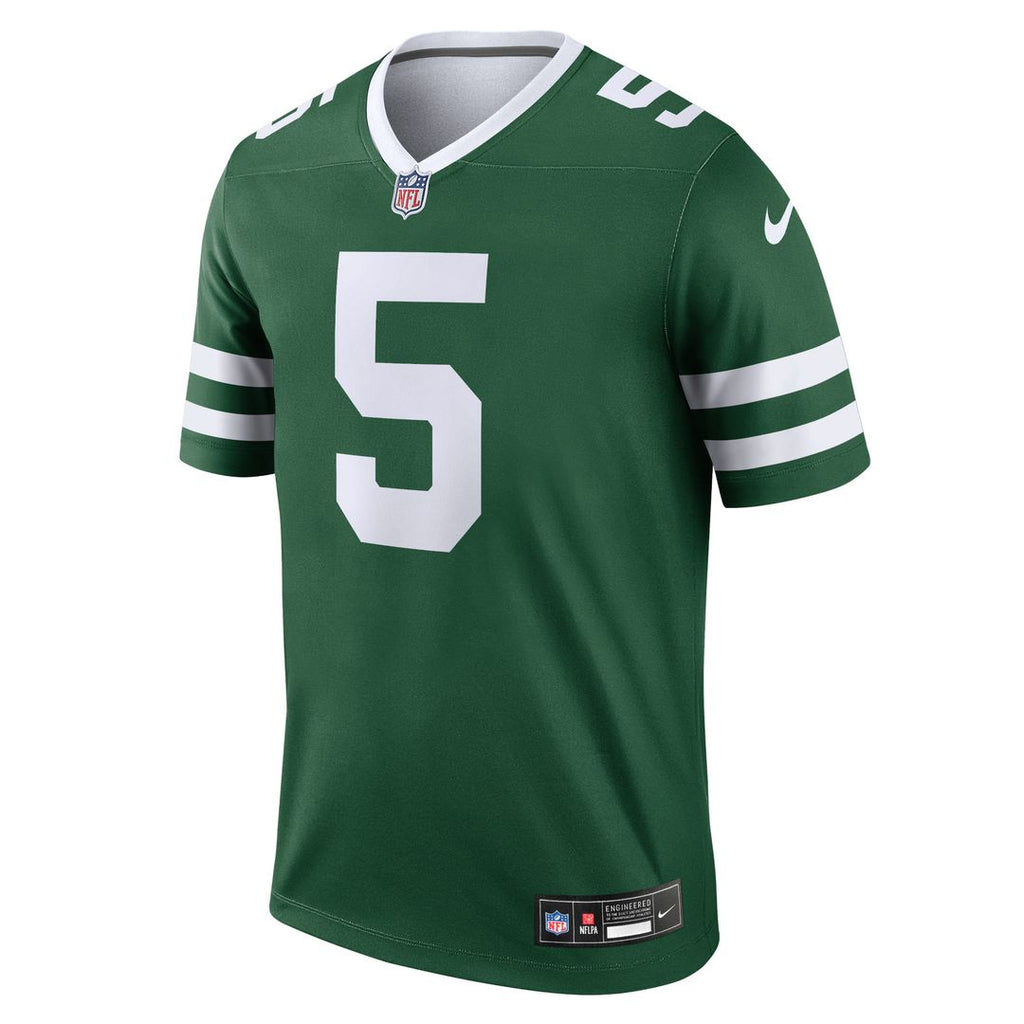 Garrett Wilson New York Jets Nike Legend Player Performance Top - Black