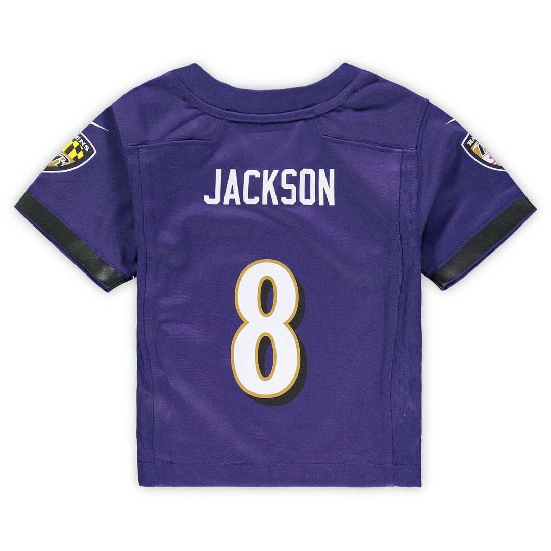 Lamar Jackson Baltimore Ravens Nike Infant Team  Player Game Jersey - Purple