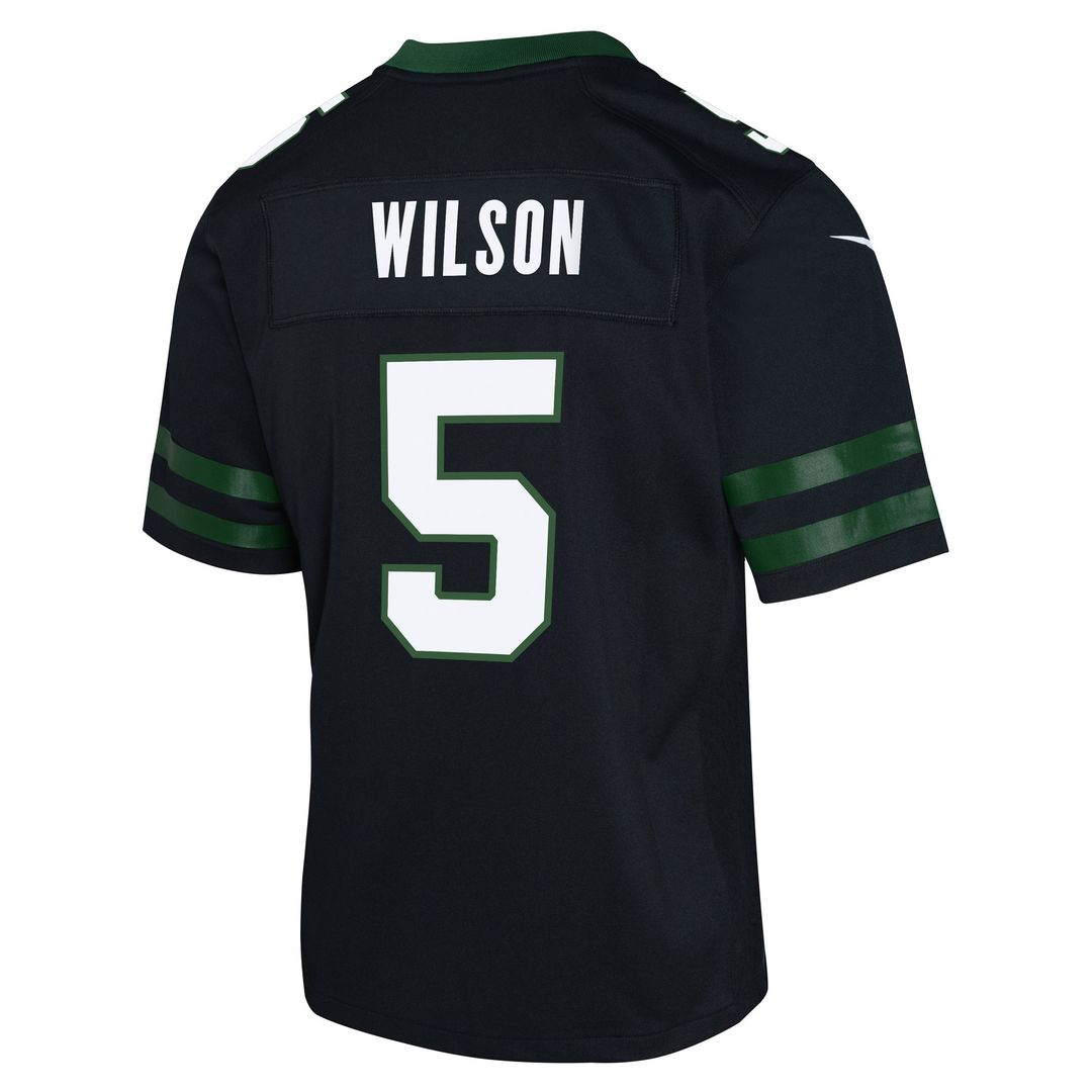 Garrett Wilson New York Jets Nike Youth Game Jersey - White