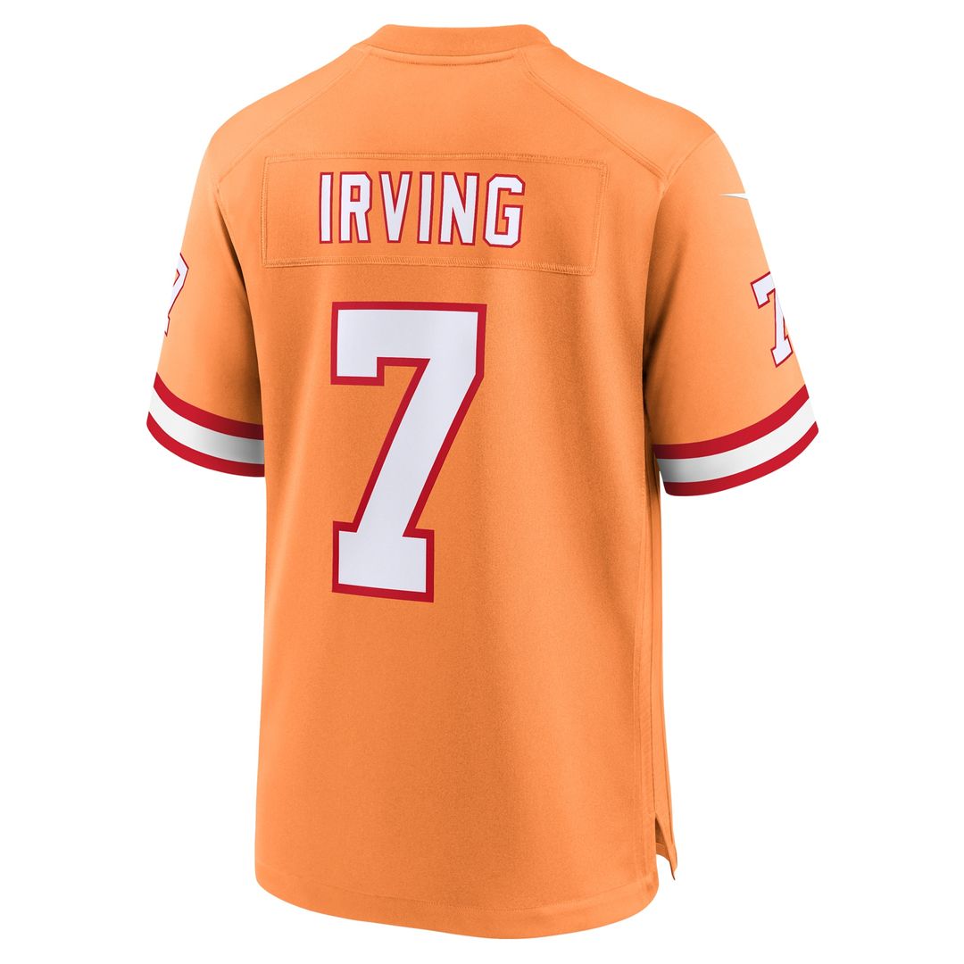 Bucky Irving Tampa Bay Buccaneers Nike Alternate Game Jersey -  Pewter
