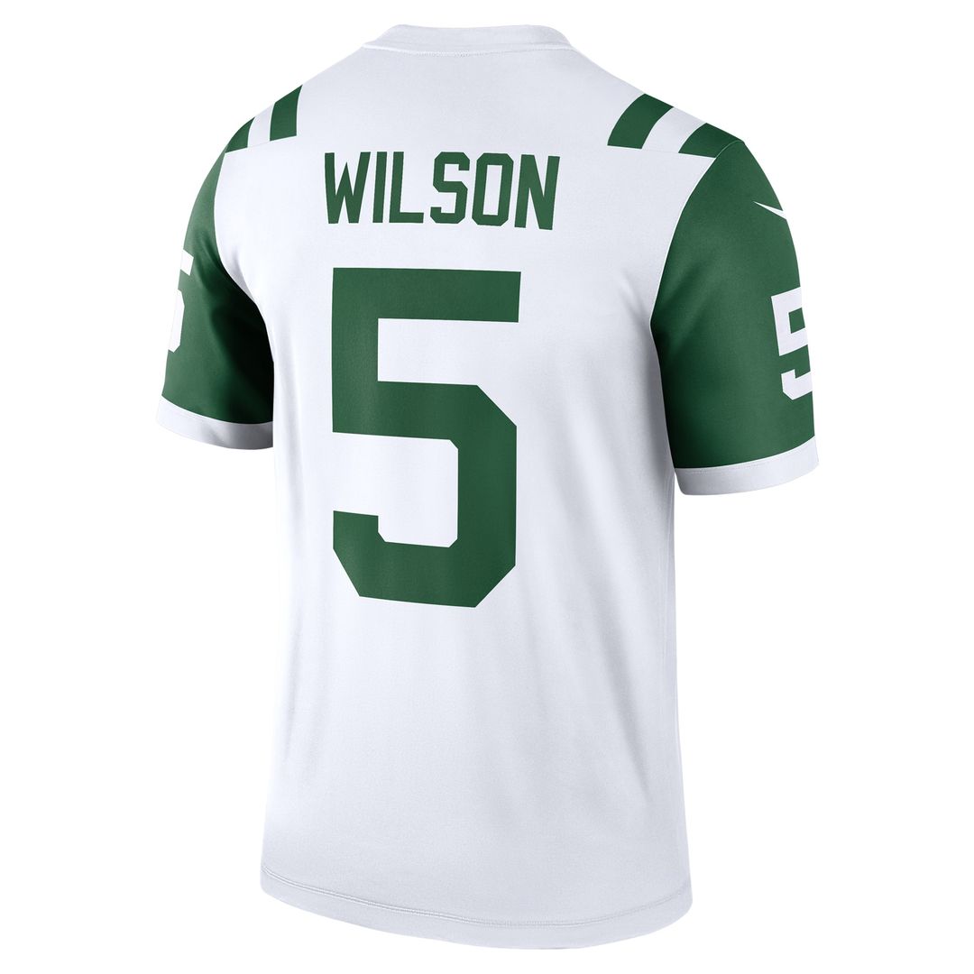 Garrett Wilson New York Jets Nike Legend Player Performance Top - Black