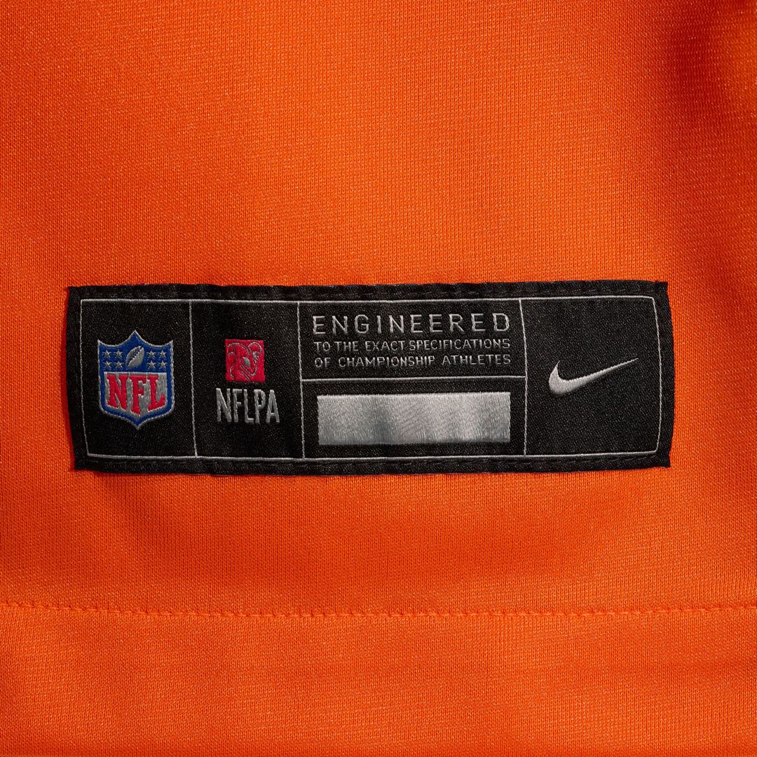 Jahdae Barron Denver Broncos Nike Game Player Jersey - Orange