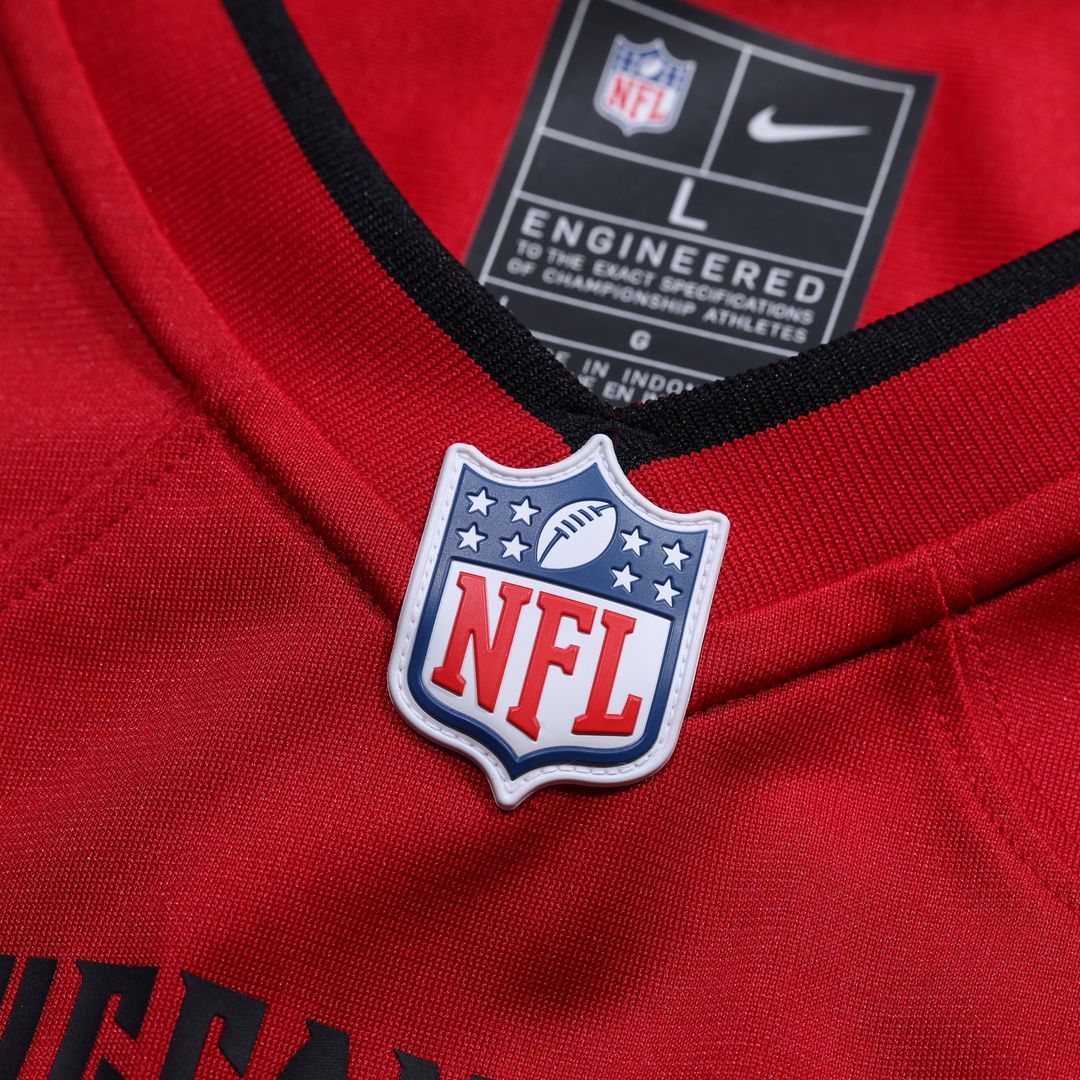Men's Nike Red Tampa Bay Buccaneers  Team Custom Game Jersey