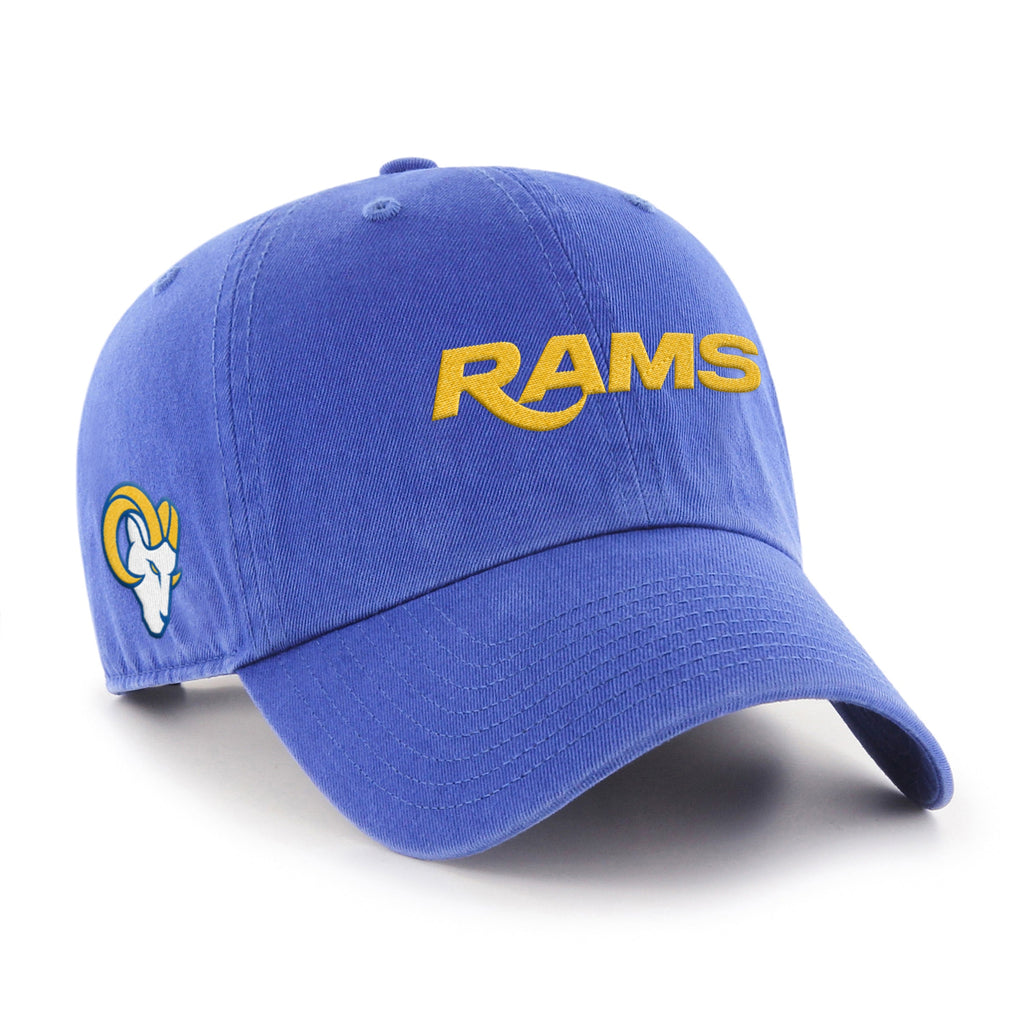 LOS ANGELES RAMS BALLPARK SCRIPT SHOT '47 CLEAN UP