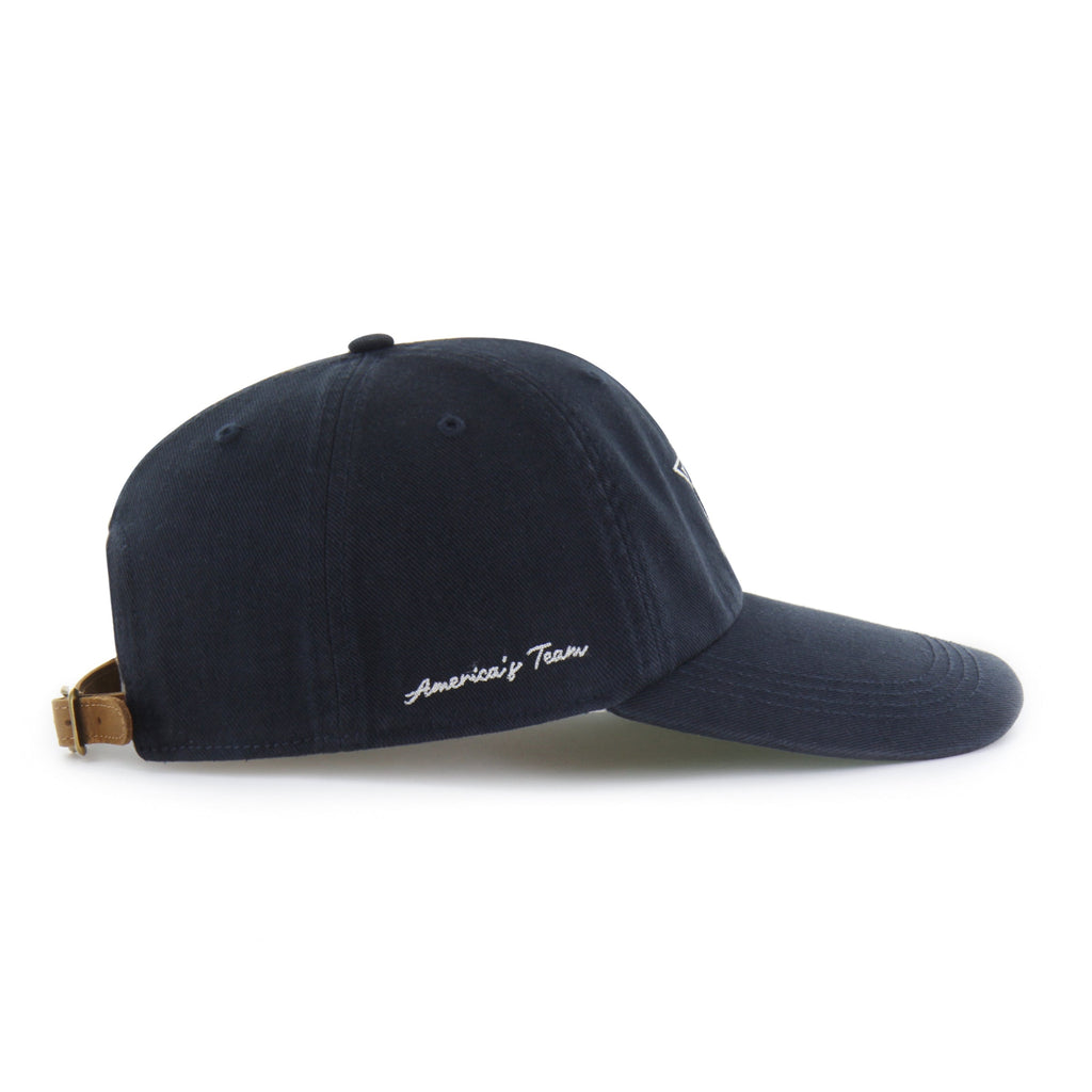 DALLAS COWBOYS CHAIN SIDE STITCH '47 CLEAN UP LONG VISOR