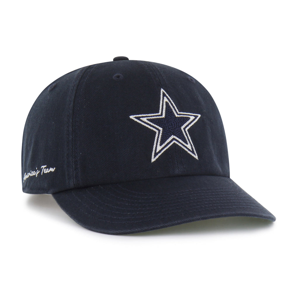 DALLAS COWBOYS CHAIN SIDE STITCH '47 CLEAN UP ROUND VISOR
