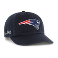 NEW ENGLAND PATRIOTS CHAIN SIDE STITCH '47 CLEAN UP ROUND VISOR