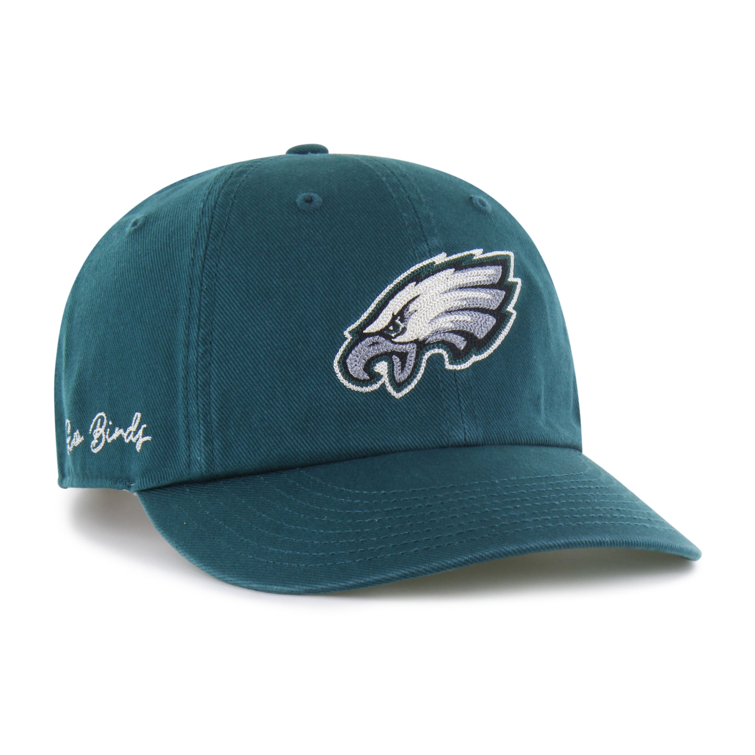 PHILADELPHIA EAGLES CHAIN SIDE STITCH '47 CLEAN UP ROUND VISOR
