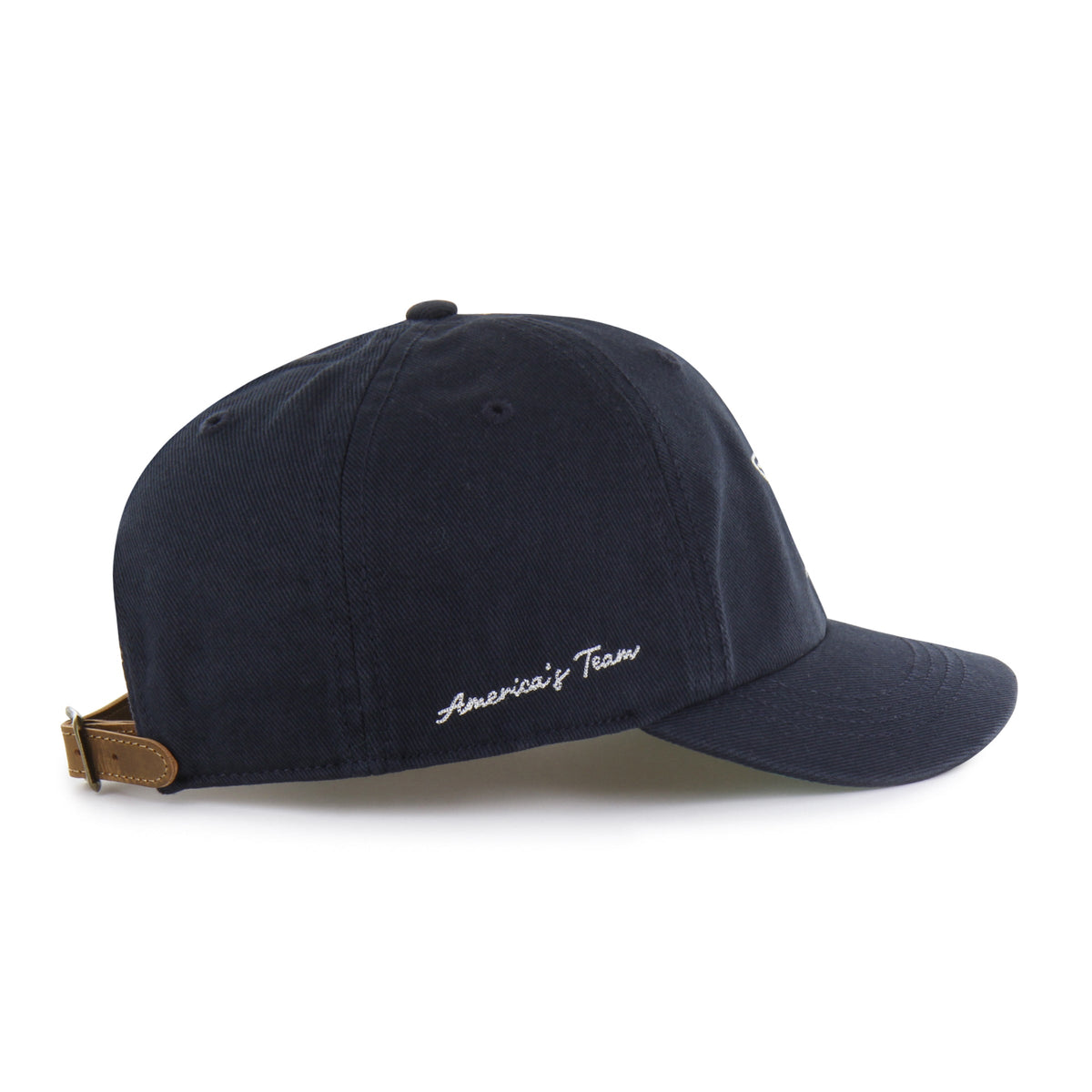DALLAS COWBOYS CHAIN SIDE STITCH '47 CLEAN UP SHORT VISOR