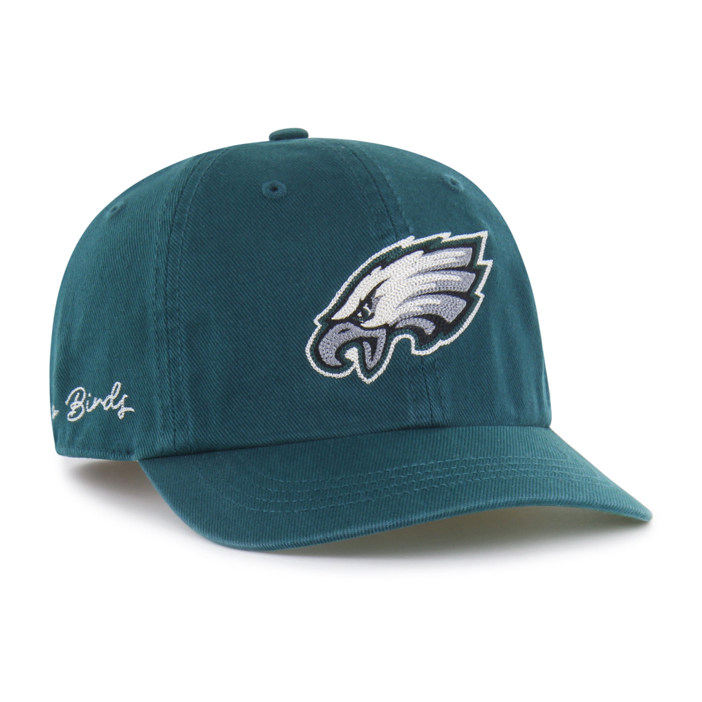 PHILADELPHIA EAGLES CHAIN SIDE STITCH '47 CLEAN UP SHORT VISOR