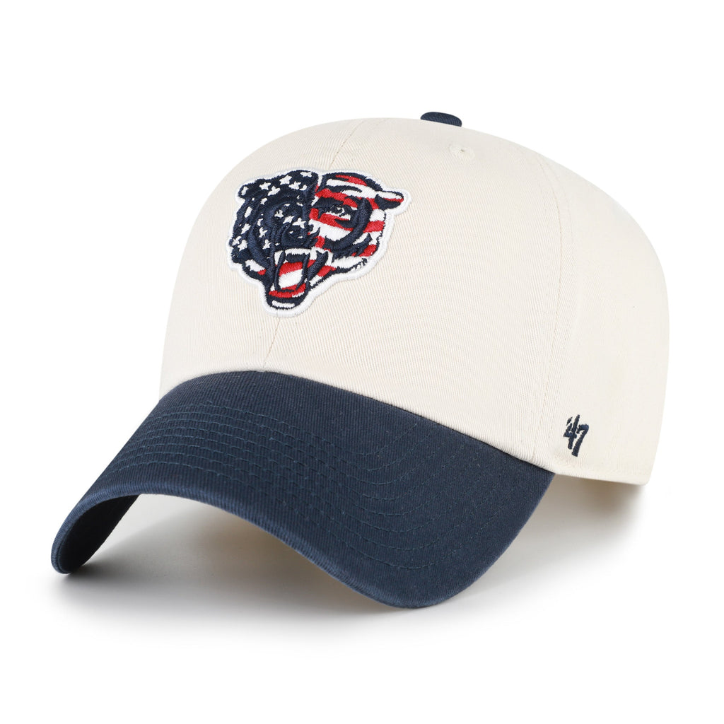 CHICAGO BEARS FLAG FILL LOOP '47 CLEAN UP