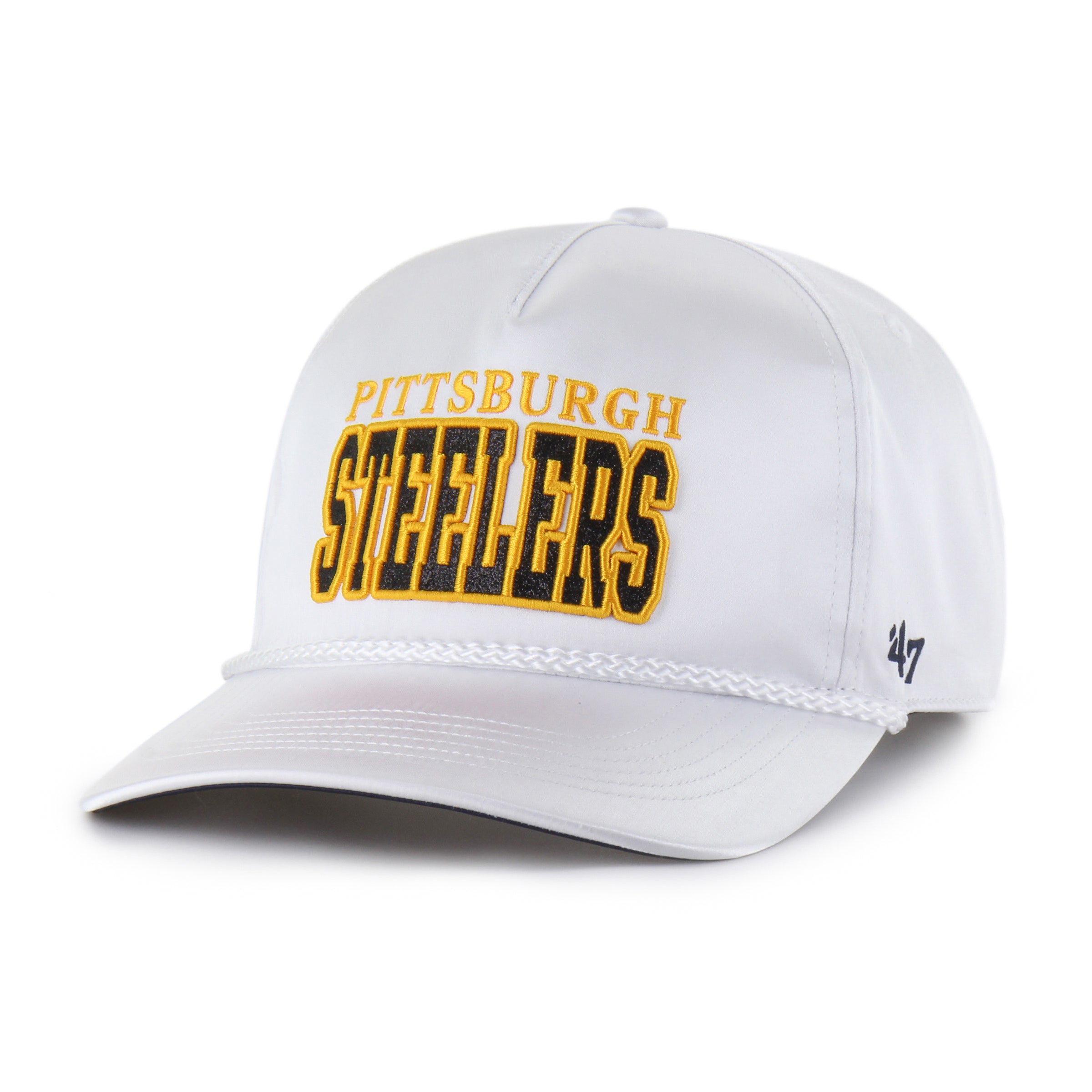 PITTSBURGH STEELERS OUTSPOKEN '47 HITCH RF RELAXED FIT WOMENS