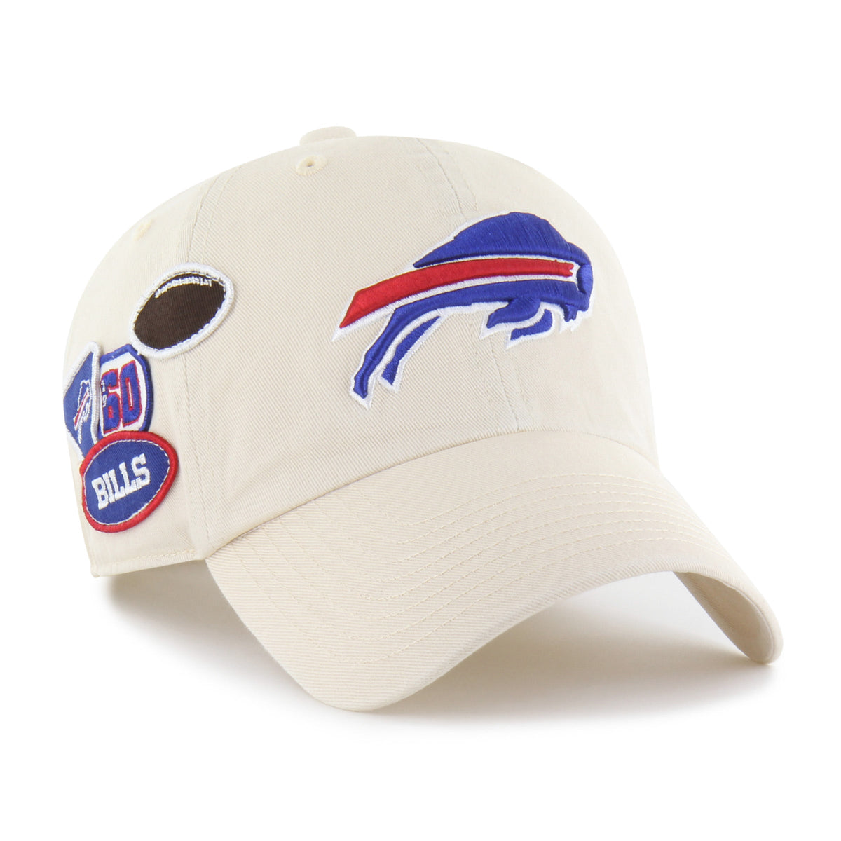 BUFFALO BILLS BADGES '47 CLEAN UP