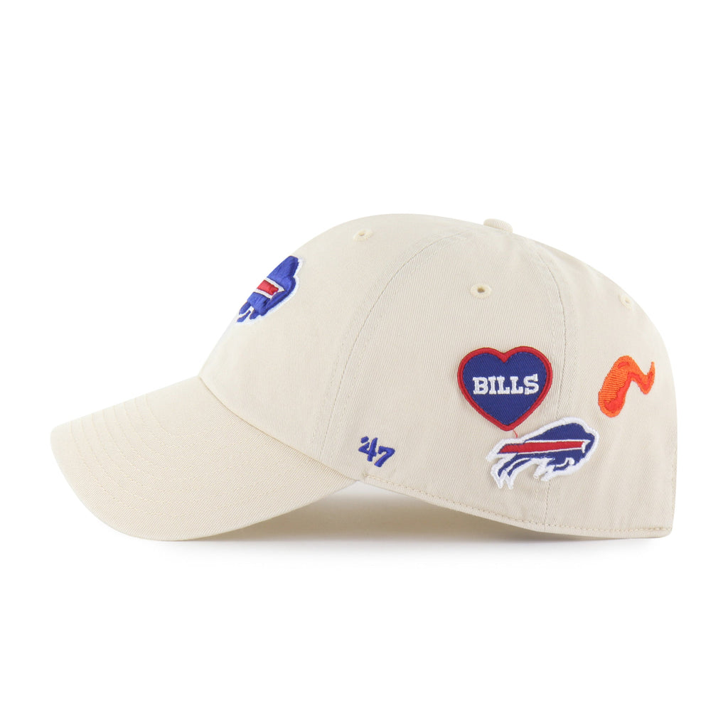 BUFFALO BILLS BADGES '47 CLEAN UP