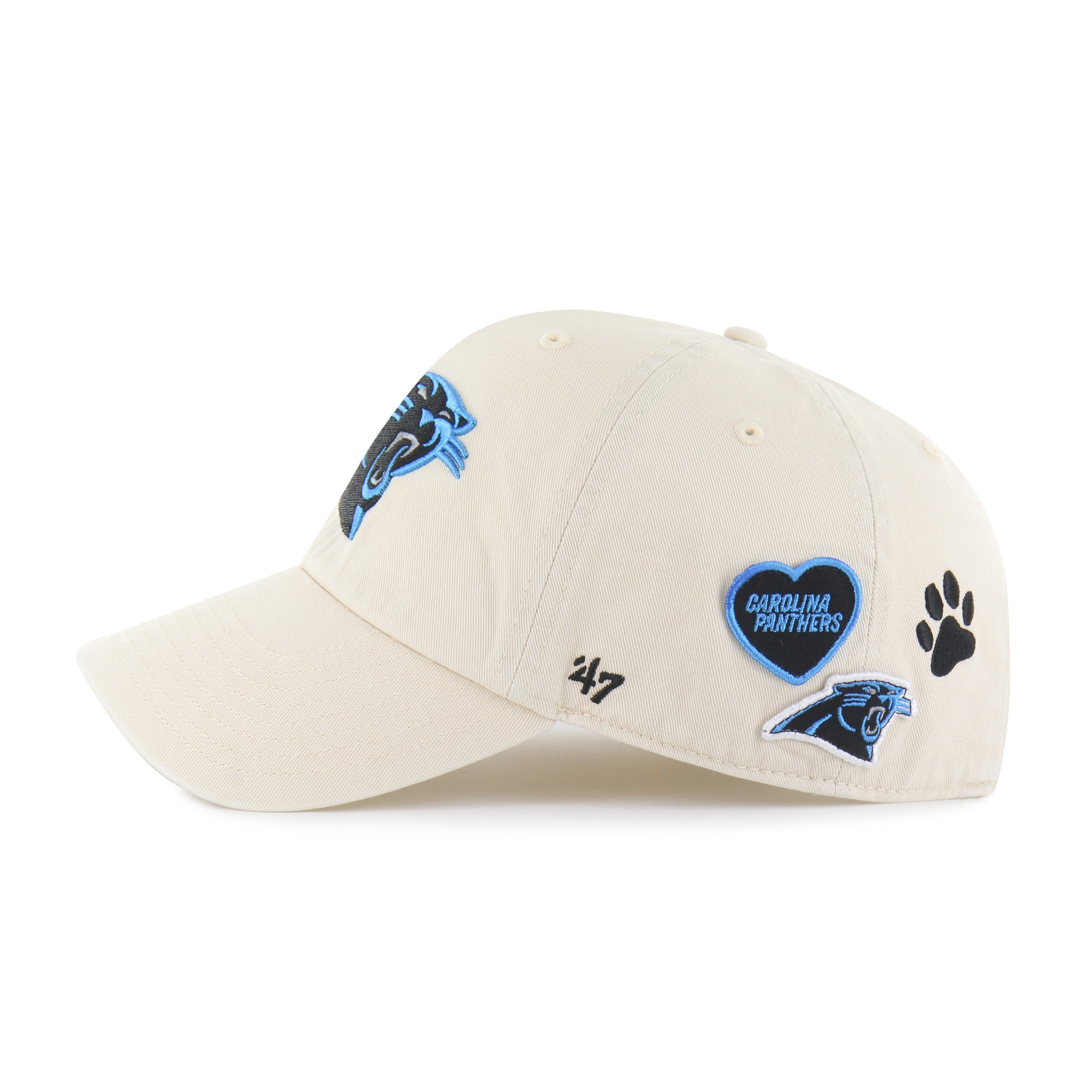 CAROLINA PANTHERS BADGES '47 CLEAN UP