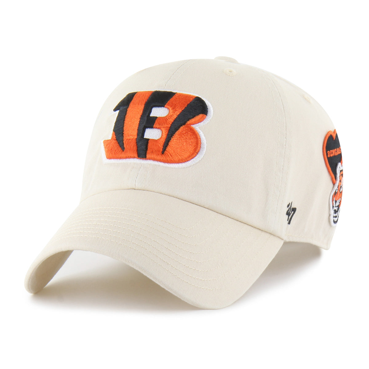CINCINNATI BENGALS BADGES '47 CLEAN UP