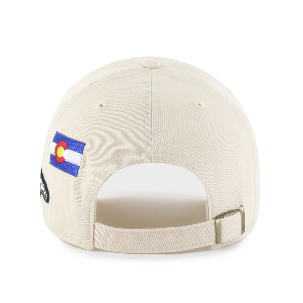 DENVER BRONCOS BADGES '47 CLEAN UP