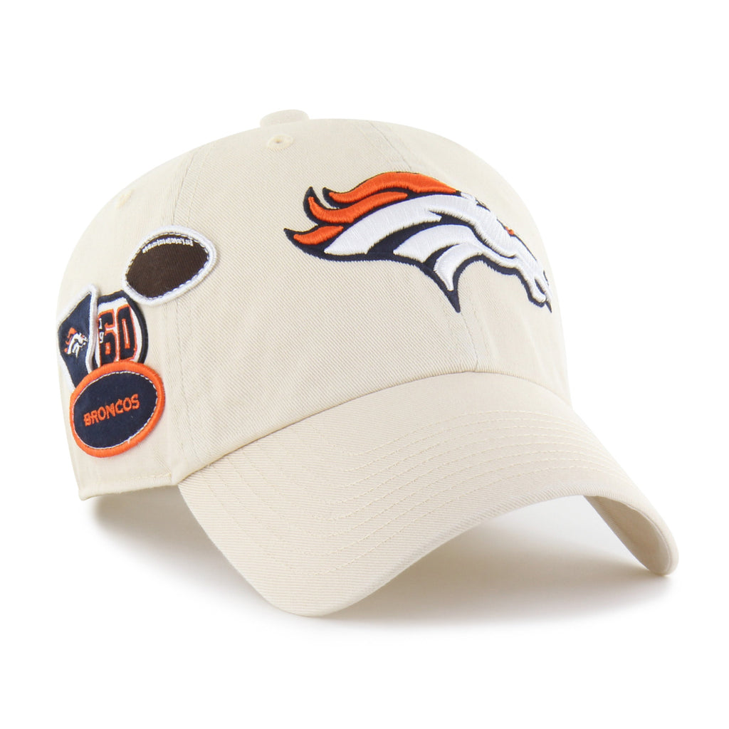 DENVER BRONCOS BADGES '47 CLEAN UP