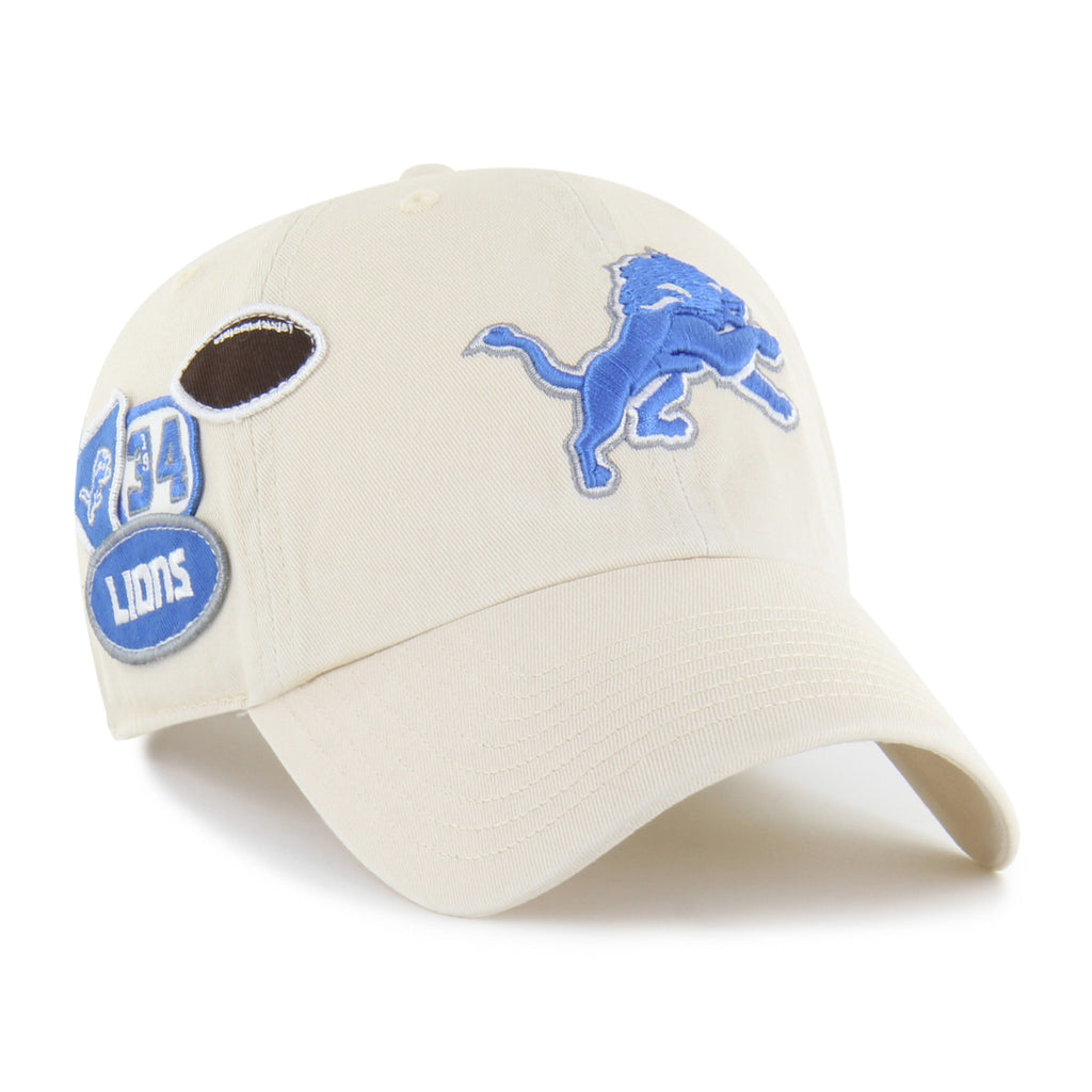 DETROIT LIONS BADGES '47 CLEAN UP