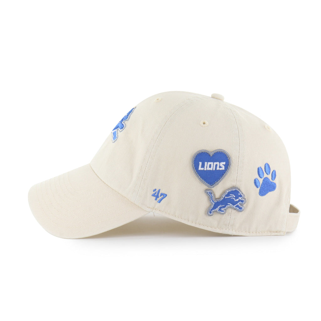 DETROIT LIONS BADGES '47 CLEAN UP