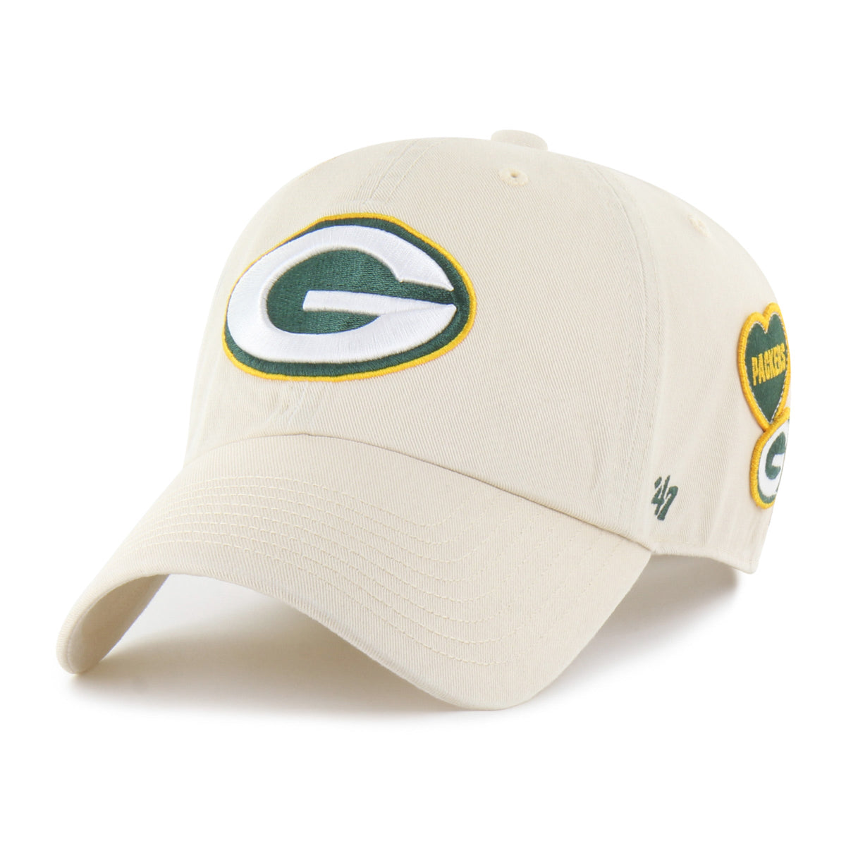 GREEN BAY PACKERS BADGES '47 CLEAN UP