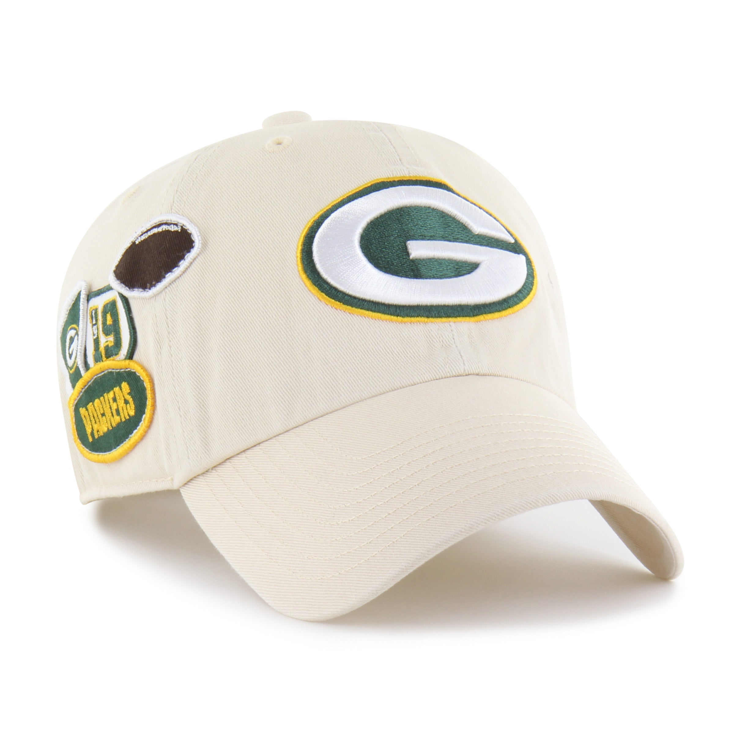 GREEN BAY PACKERS BADGES '47 CLEAN UP