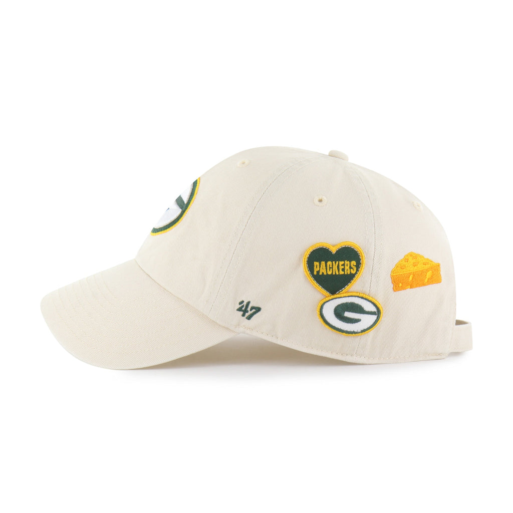 GREEN BAY PACKERS BADGES '47 CLEAN UP