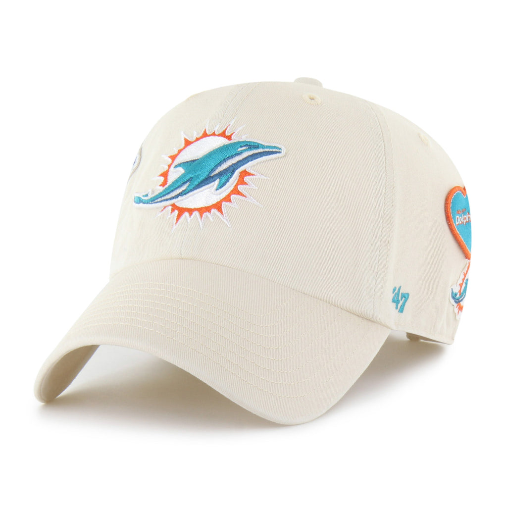 MIAMI DOLPHINS BADGES '47 CLEAN UP