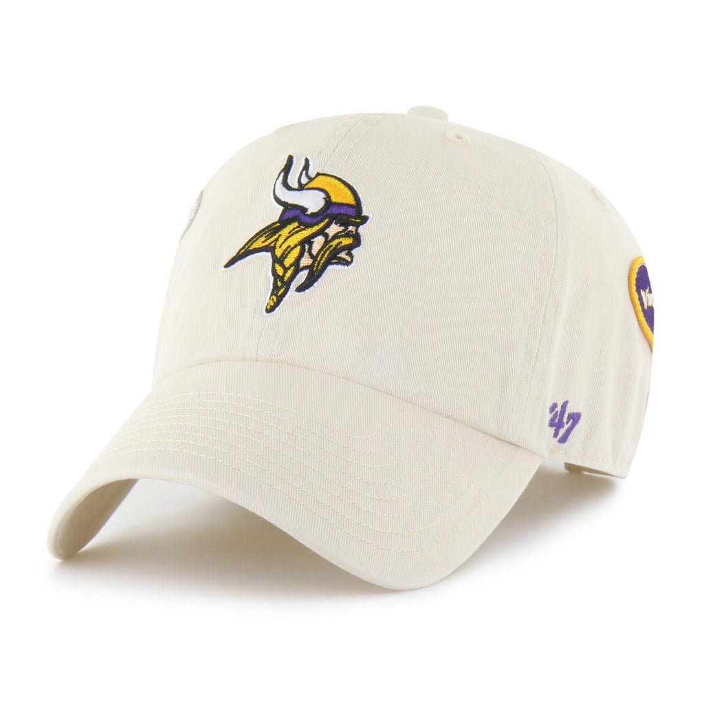 MINNESOTA VIKINGS BADGES '47 CLEAN UP
